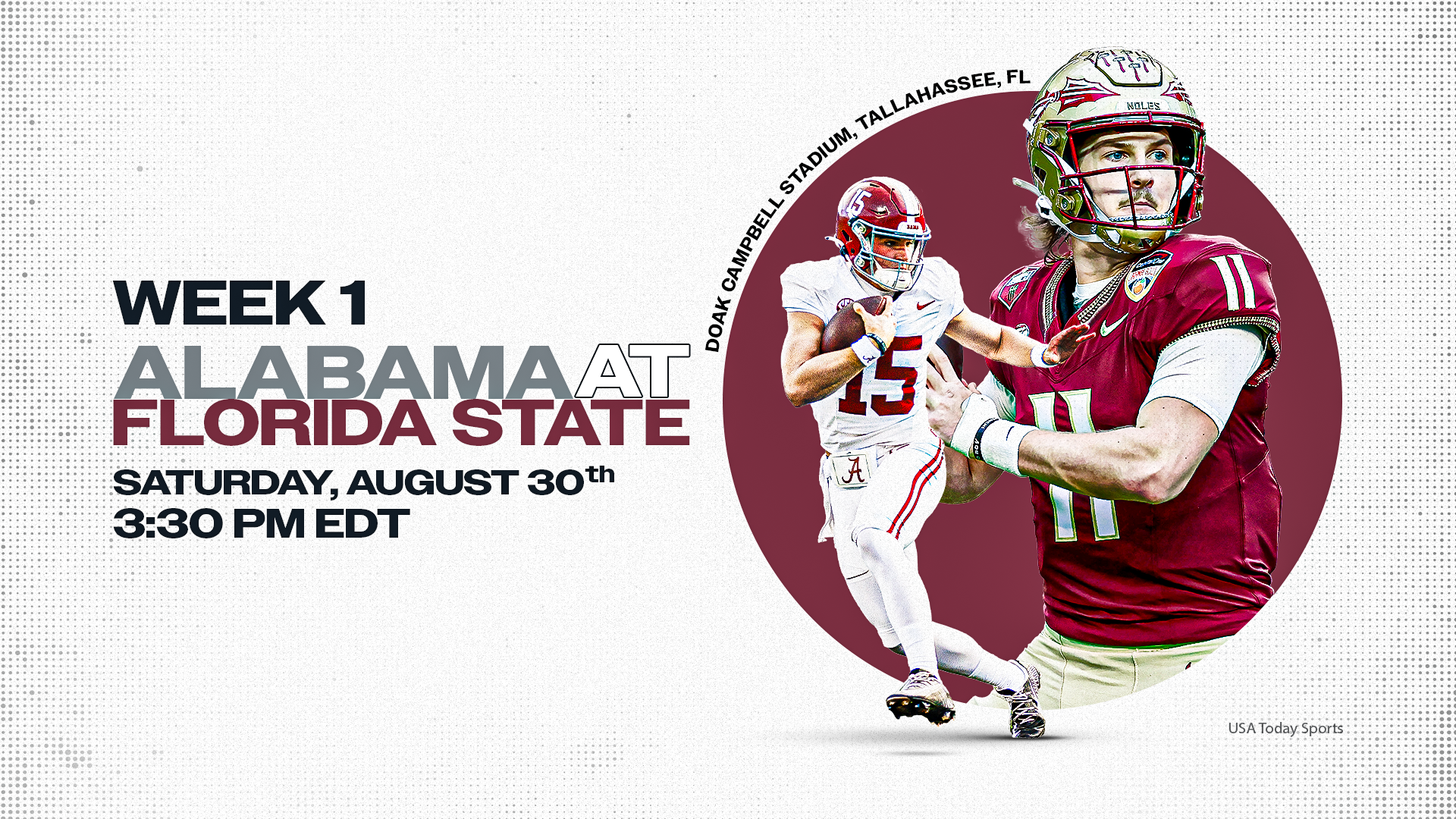 Alabama Faces Florida State in High-Stakes Season Opener on Aug 30, 2025 Alabama Faces Florida State in High-Stakes Season Opener on Aug 30, 2025