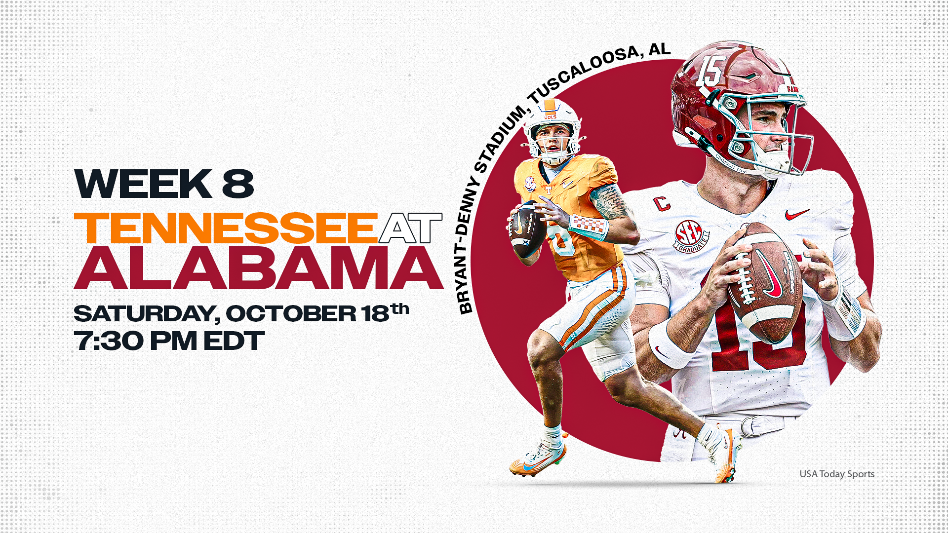Tennessee and Alabama Clash in Anticipated Rivalry on October 18, 2025