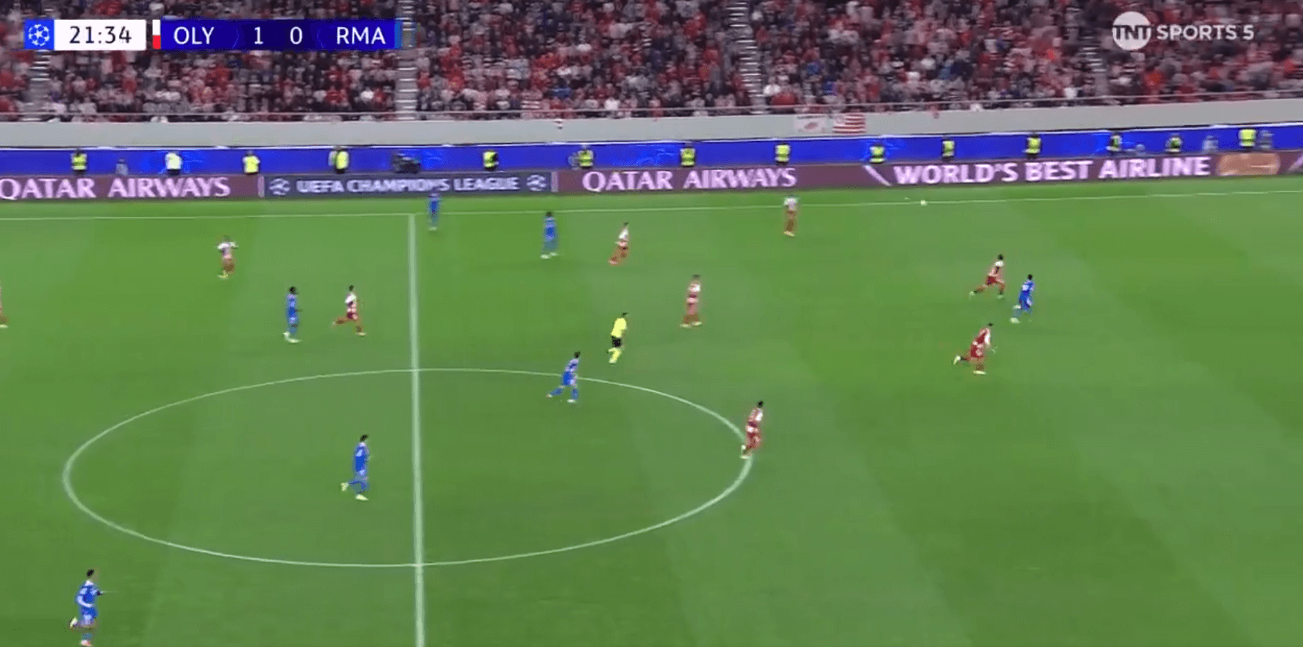 Real Madrid Secures Thrilling 4-3 Victory Over Olympiacos in Champions League