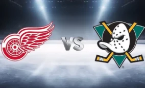 Ducks Soar Past Red Wings as Carlsson Shines with 4 Points